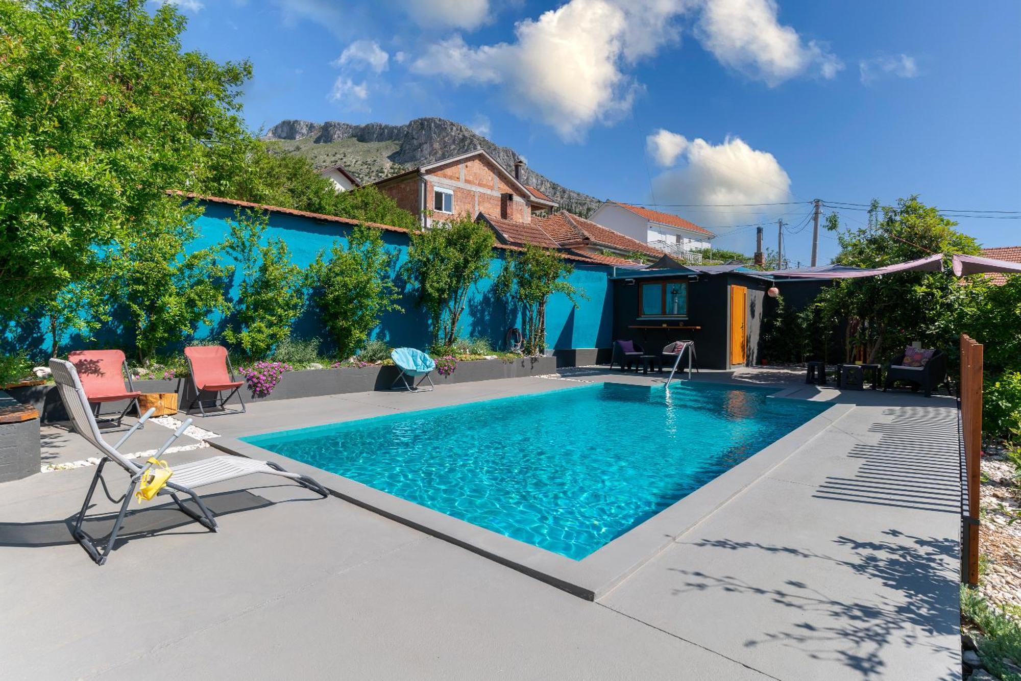 Pure Sky Apartments - With Pool Mostar Ngoại thất bức ảnh